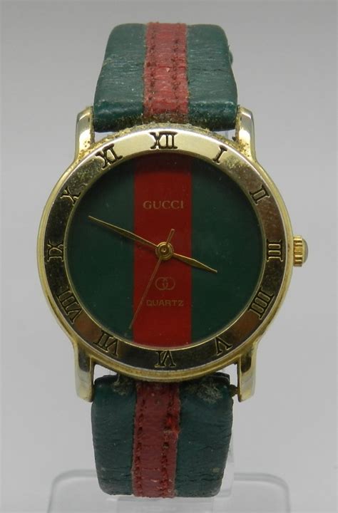 gucci watch men vintage|men used vintage Gucci watch.